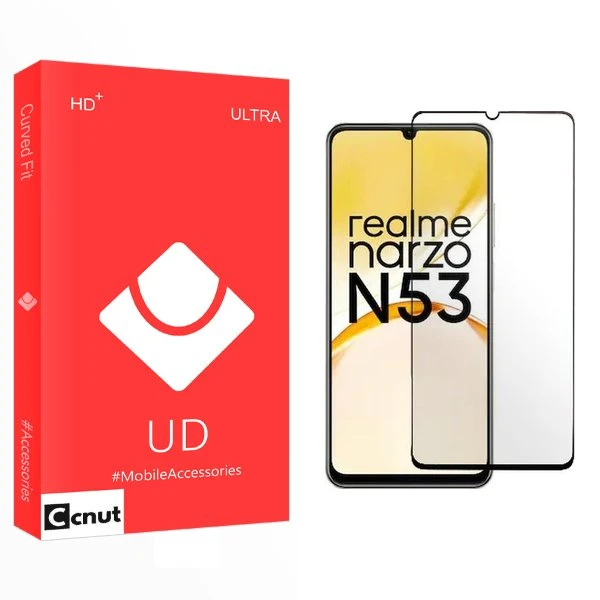 محافظ صفحه نمایش شیشه ای کوکونات مدل UD مناسب برای گوشی موبایل ریلمی Narzo N53