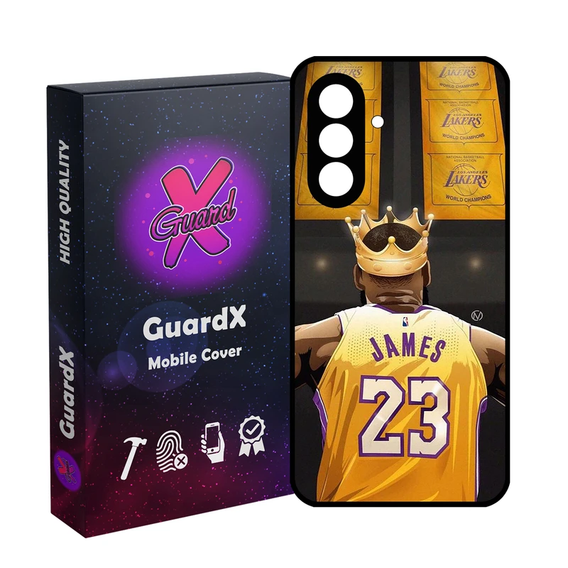 کاور گارد ایکس طرح لبرون جیمز مدل 10716 مناسب برای گوشی موبایل سامسونگ Galaxy A26 / A26 5G