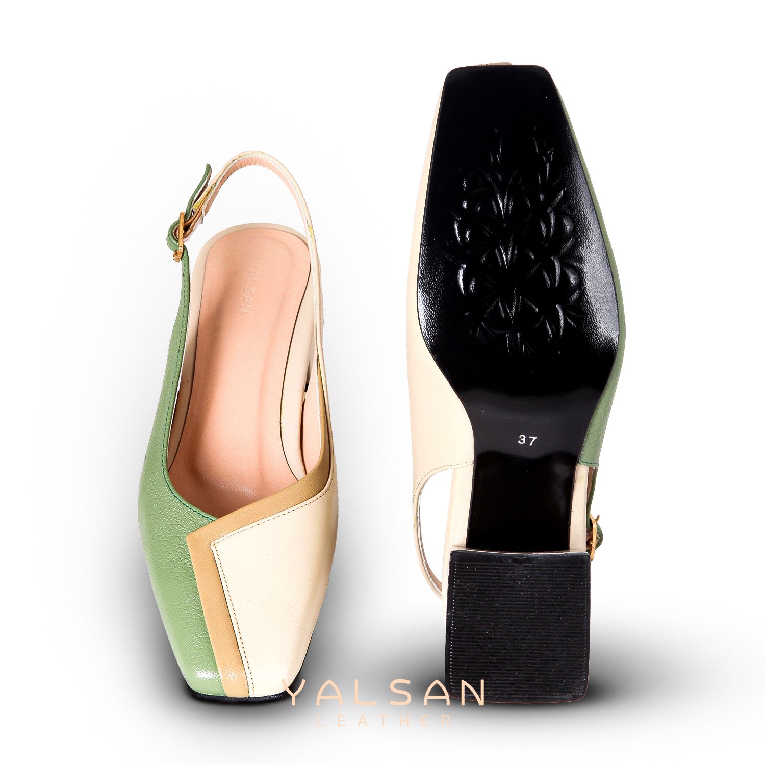 کفش زنانه چرم یلسان مدل آنه مور کد MC-650-saz -  - 9