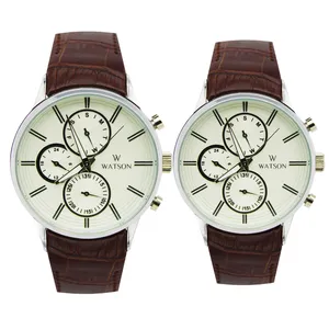 ست ساعت مچی عقربه ای زنانه و مردانه واتسون مدل 1028M