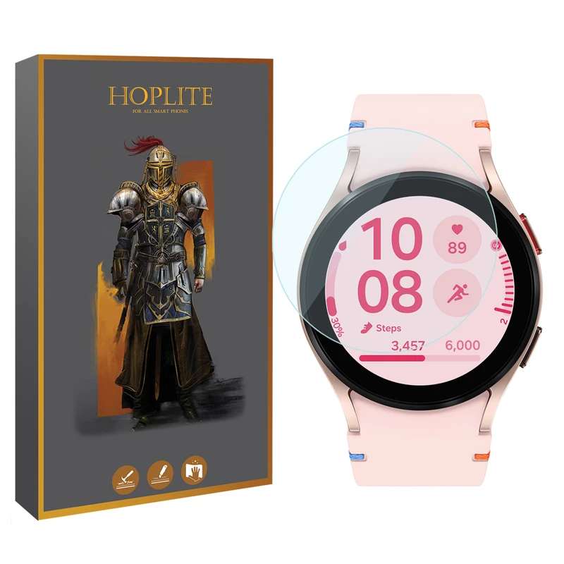 محافظ صفحه نمایش شیشه‌ای هاپلایت مدل Glass-HL مناسب برای ساعت هوشمند سامسونگ Galaxy Watch FE