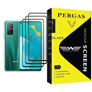 Waily Nice Pergas Glass MIX003 Screen Protector For  30S Pack Of 3