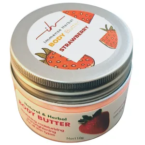 کره بدن ایمنس هربال مدل VIP_STRAWBERRY وزن 110 گرم