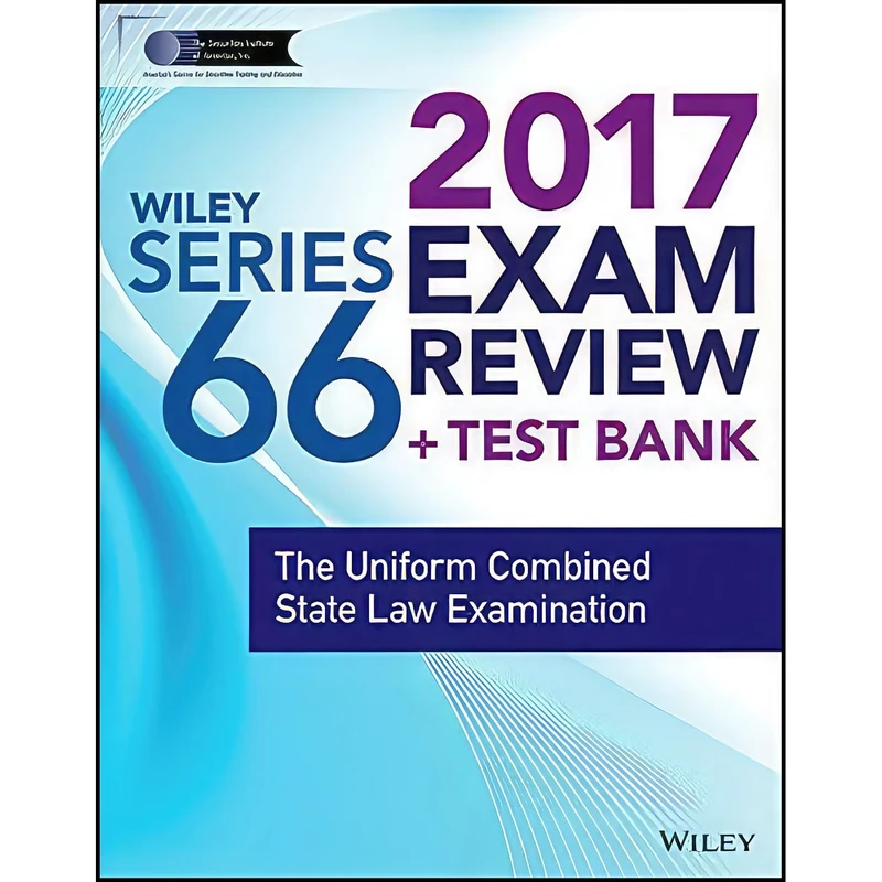 کتاب Wiley FINRA Series 66 Exam Review 2017 اثر Wiley انتشارات Wiley
