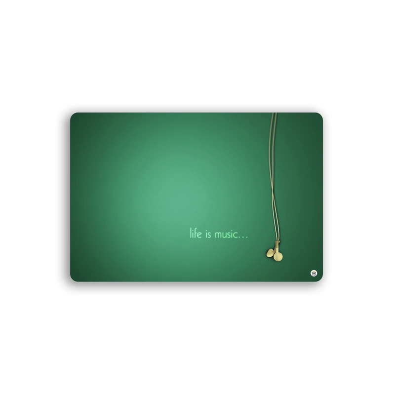 ماوس پد مخصوص بازی شادیت مدل life is music کد1467 سایز 37*24 سانتی متر