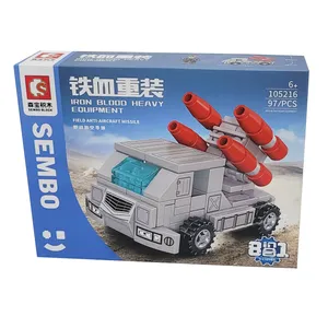 ساختنی طرح ارتشی مدل ماشین نظامی راکت انداز کد 105216