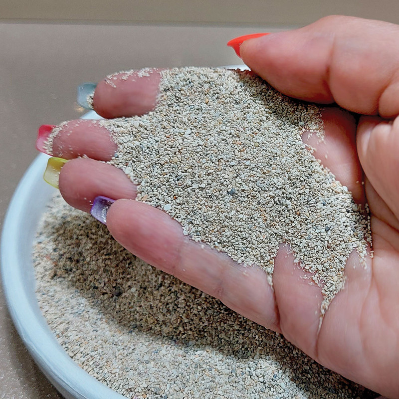 شن تزیینی مدل شن دریا کد SL-01 وزن 200 گرم