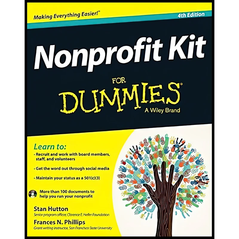کتاب Nonprofit Kit For Dummies اثر Stan Hutton and Frances N. Phillips انتشارات For Dummies