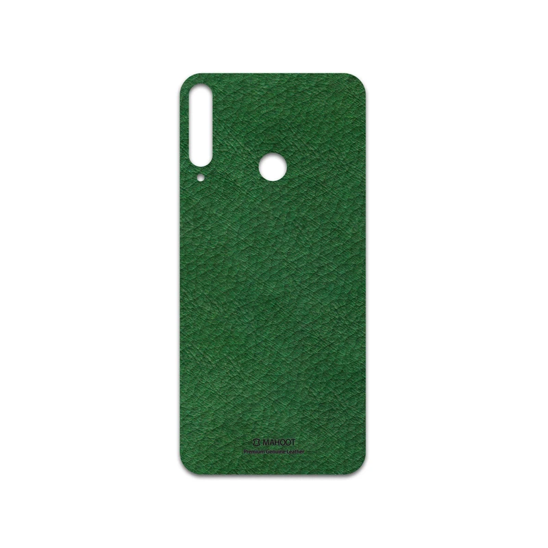 برچسب پوششی ماهوت مدل Green-Leather مناسب برای گوشی موبایل هوآوی Y7p