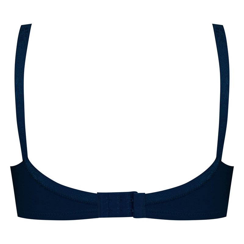 سوتین زنانه پانیذ مدل بدون فنر کد 66321 رنگ سرمه ای