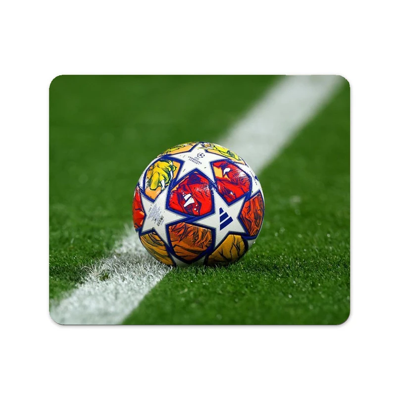 ماوس پد پاد آفرین طرح فوتبال و توپ کد 546 سایز 19*24 سانتی متر
