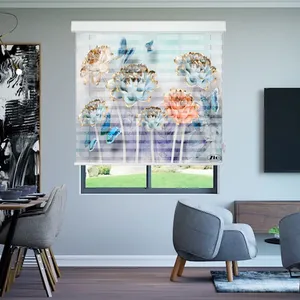 پرده زبرا زیو مدل 3D-1005 سایز 150x200 سانتی متر