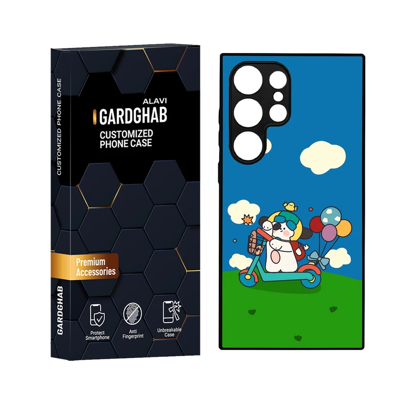 کاور گارد قاب علوی مدل دور ژله ای مناسب برای گوشی موبایل سامسونگ Galaxy S24 Ultra