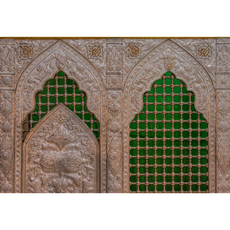 تابلو شاسی طرح ضریح حرم امام حسین مدل T2491
