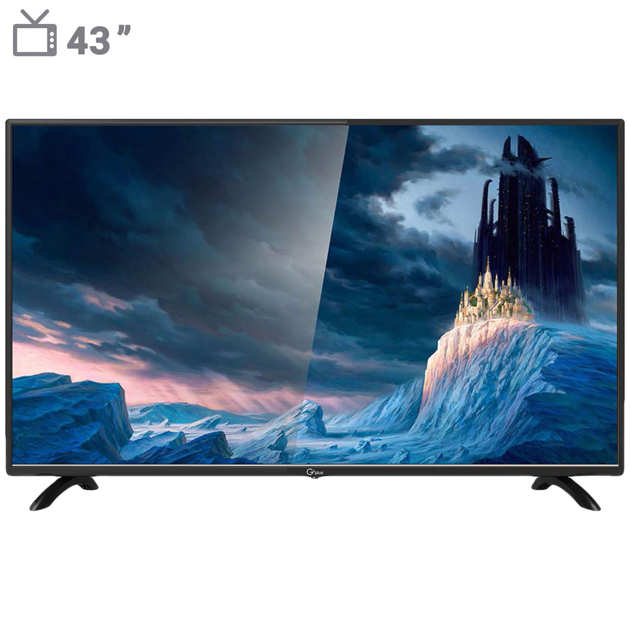 تلویزیون ال ای دی جی پلاس مدل 43FH512N سایز 43 اینچ