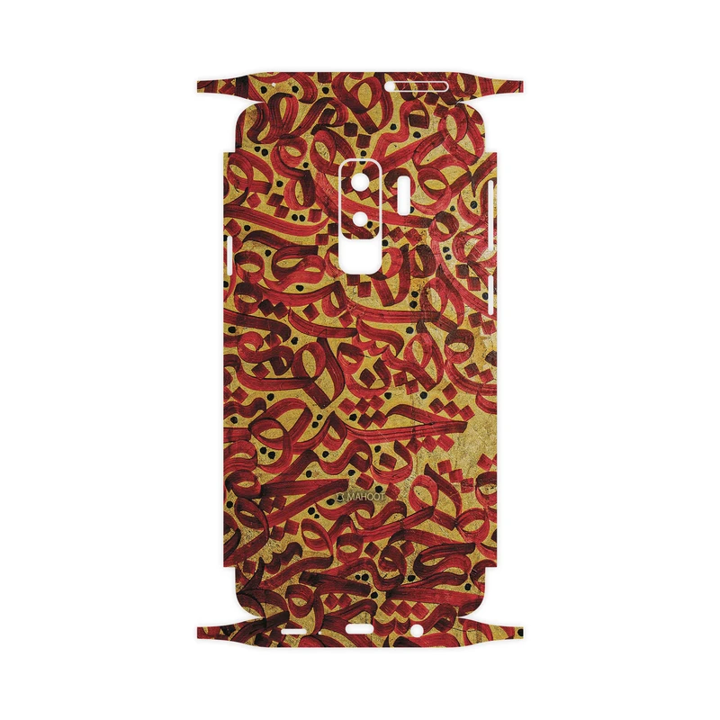 برچسب پوششی ماهوت مدل Nastaliq-6-FullSkin مناسب برای گوشی موبایل سامسونگ Galaxy S9 Plus