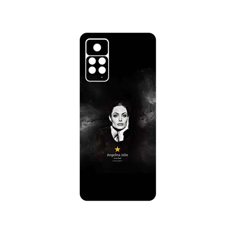 برچسب پوششی ماهوت مدل Angelina Jolie مناسب برای گوشی موبایل شیائومی Redmi Note 11 Pro