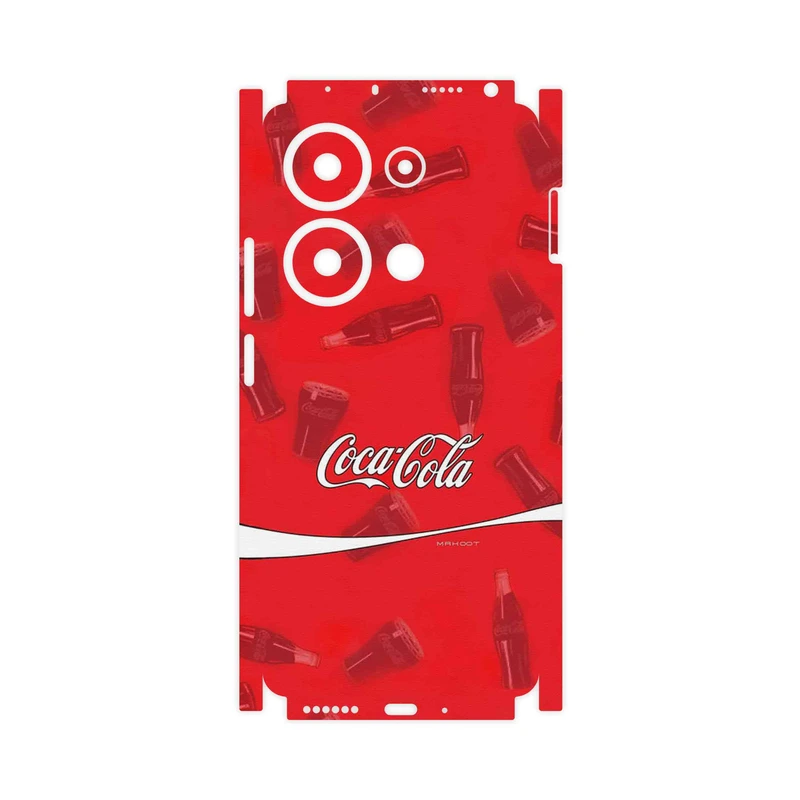 برچسب پوششی ماهوت مدل Coca_Cola_Logo-FullSkin مناسب برای گوشی موبایل شیائومی Poco M6 Pro 4G