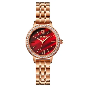 ساعت مچی عقربه ای زنانه اسکمی مدل 1711RZRED