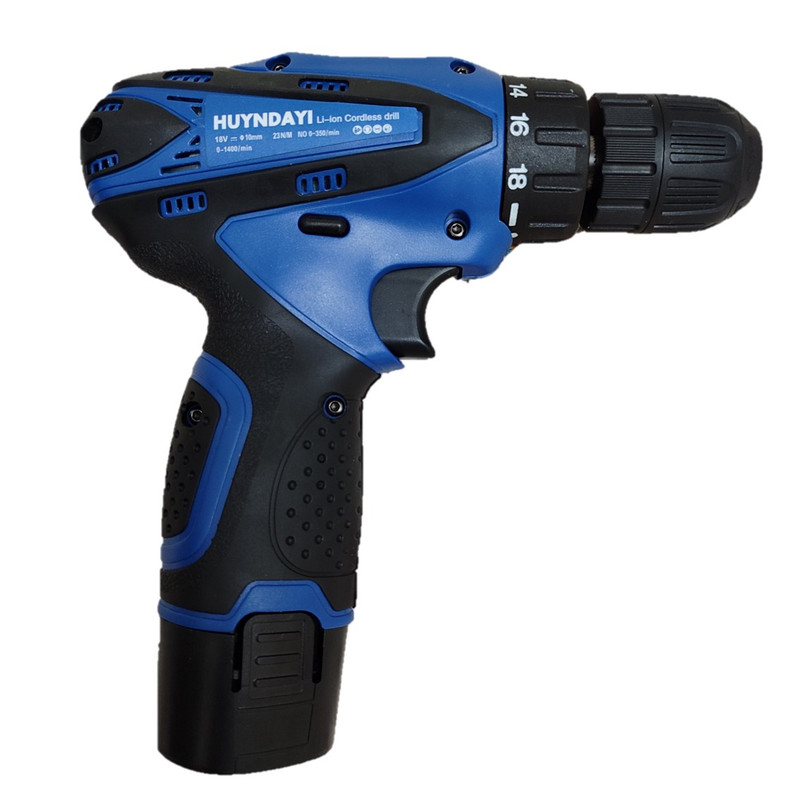 دریل پیچ گوشتی شارژی هیوندای مدل 18v