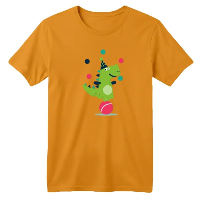 تی شرت آستین کوتاه بچگانه مدل دایناسور کد ۴