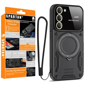 کاور اسپارتان مدل Hybrid Strap مناسب برای گوشی موبایل شیائومی Redmi 15 4G به همراه بند