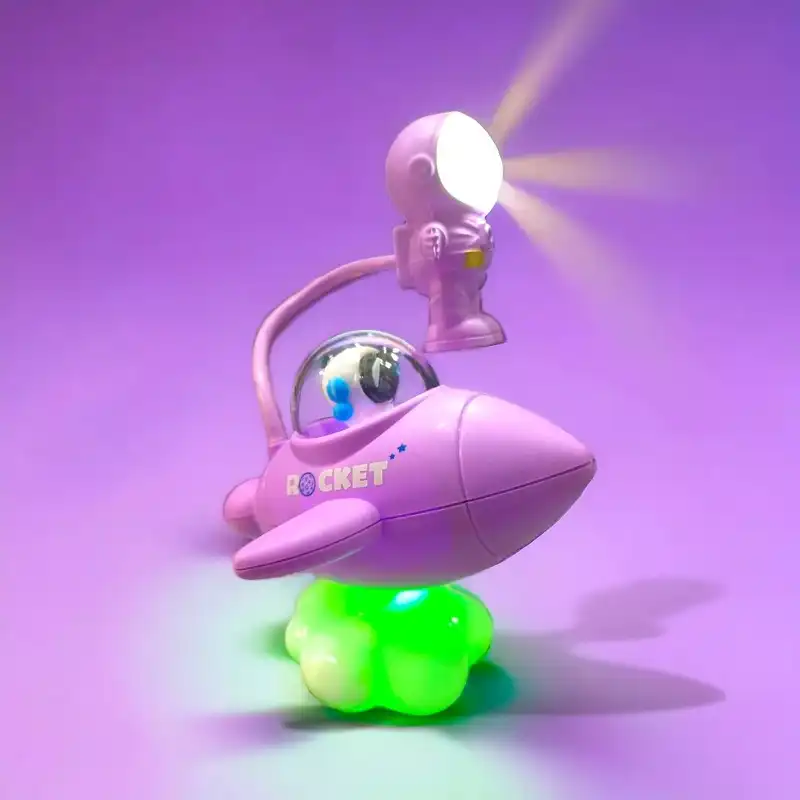 چراغ مطالعه مدل راکت طرح فضانورد شارژی کد BJJ228B