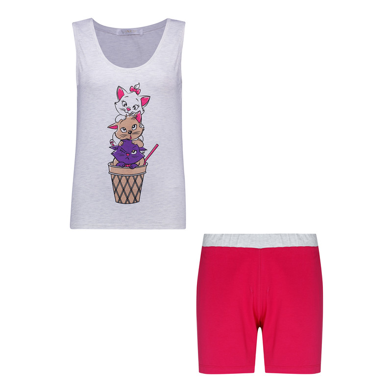 ست تاپ و شلوارک زنانه لوینت مدل آریستو کت