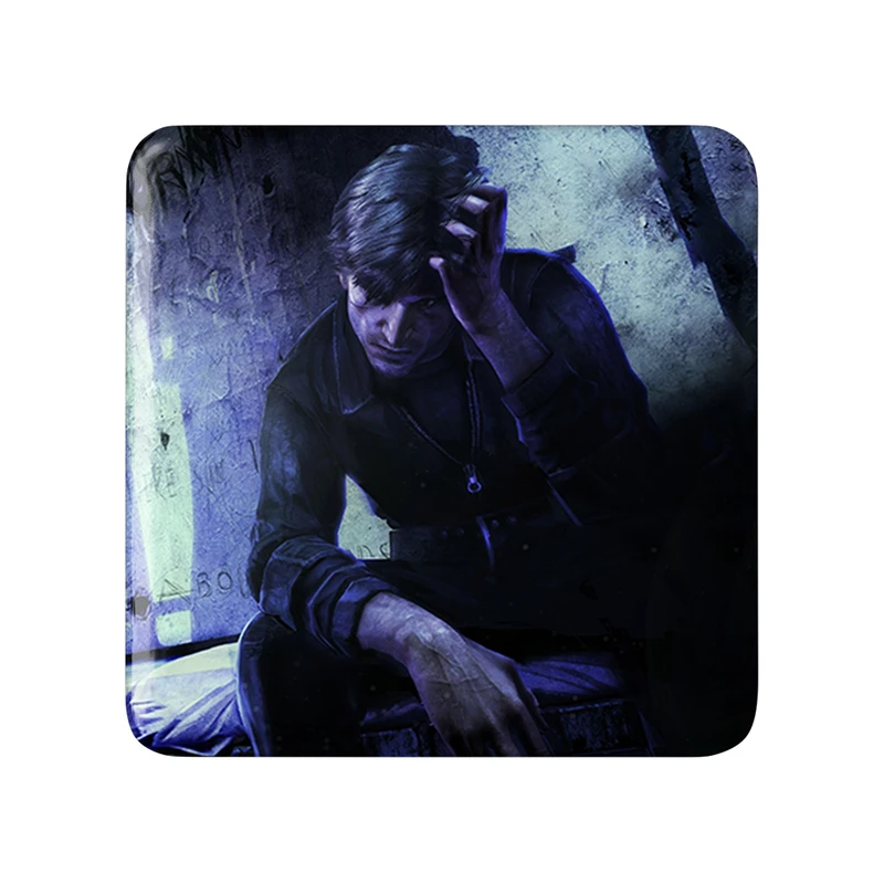 مگنت خندالو طرح بازی سایلنت هیل‌ (Silent Hill) مدل مربعی کد 34490