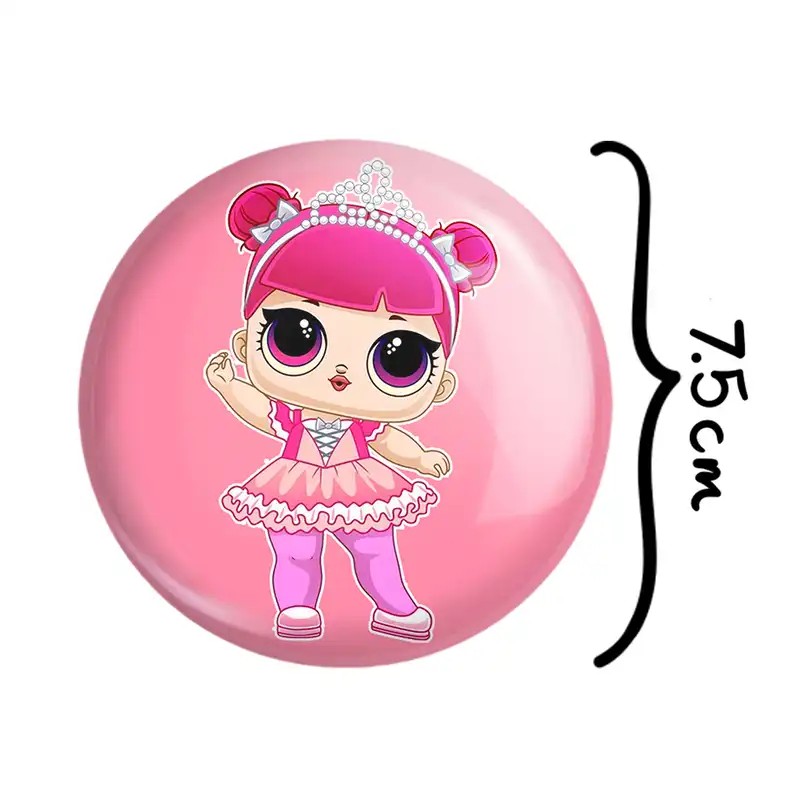 آینه جیبی خندالو مدل عروسک ال او ال LOL کد 27876