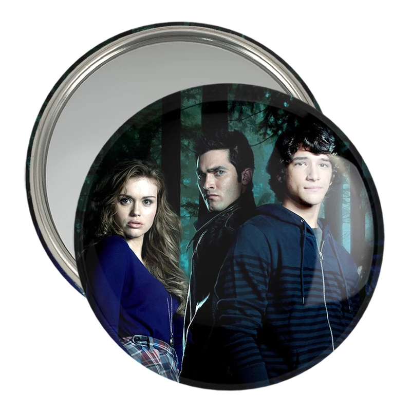 آینه جیبی خندالو مدل اسکات و درک و لیدیا سریال تین ولف Teen Wolf کد 28448