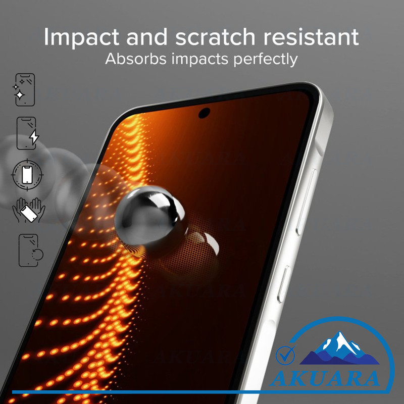  محافظ صفحه نمایش آکوآرا مدل Antistatic AKU مناسب برای گوشی موبایل سامسونگ Galaxy A36 / A56 / S24Fe
