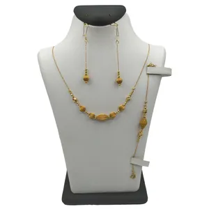 نیم ست طلا 18 عیار زنانه مدل شهاب