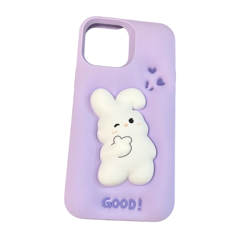 کاور مدل فانتزی طرح خرگوش کد 116 مناسب برای گوشی موبایل اپل iPhone 16