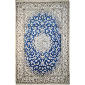 فرش دستبافت 6 متری طرح لچک ترنج 9لا کد 1150