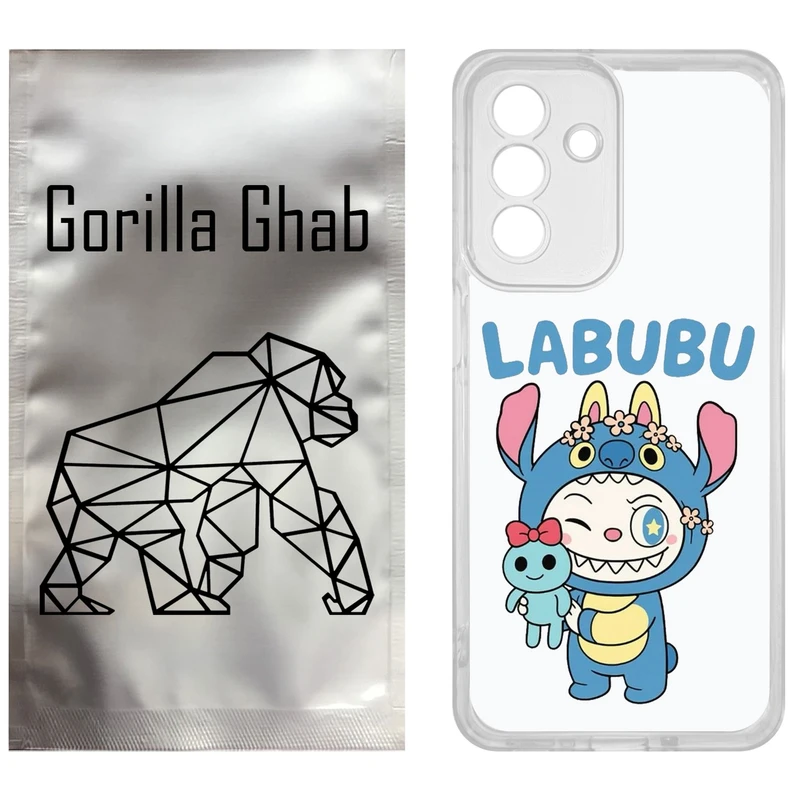 کاور گوریلا قاب مدل CLG کد 112 طرح لبوبو Labubu مناسب برای گوشی موبایل سامسونگ Galaxy A56