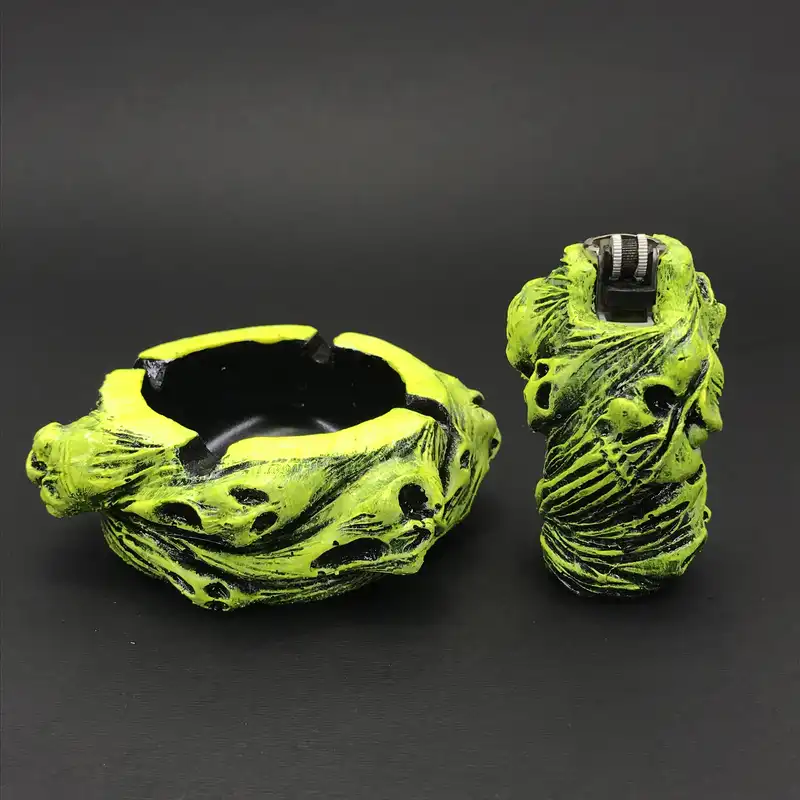 ست هدیه فندک و زیرسیگاری مدل روح