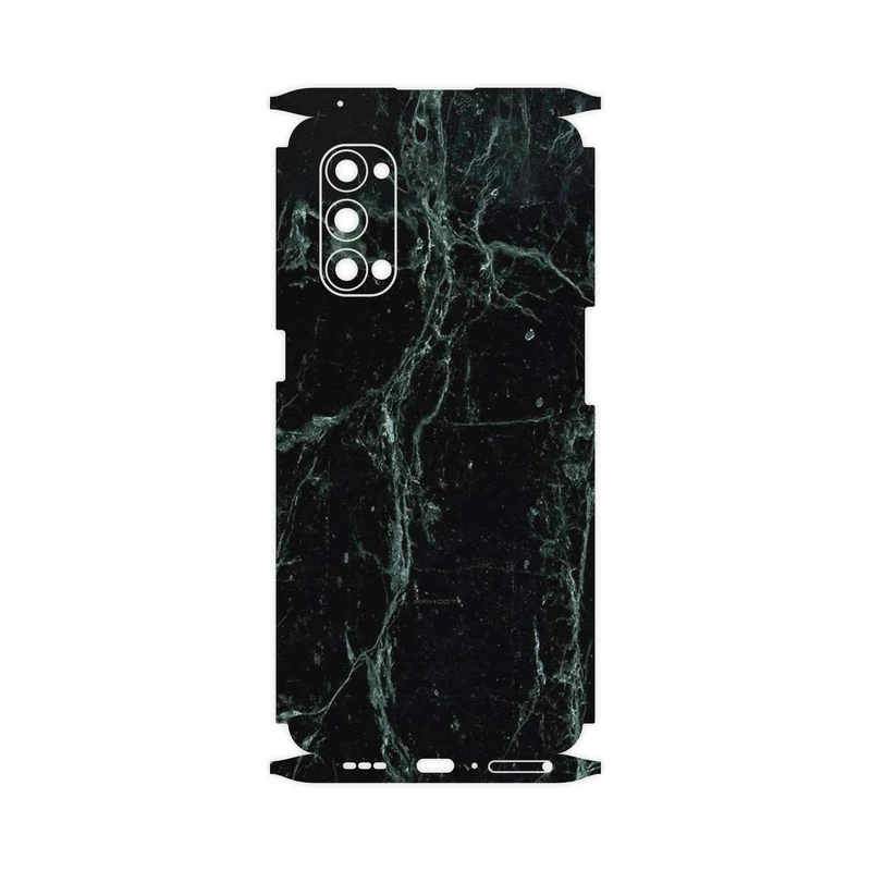 برچسب پوششی ماهوت مدل Graphite_Green_Marble-FullSkin مناسب برای گوشی موبایل اپو Reno4 Pro 5G