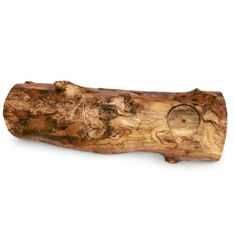 جاشمعی چوبی مدل روستیک طرح کنده کد ۹