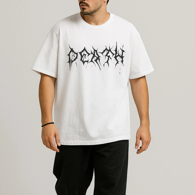 تی شرت آستین کوتاه مردانه مدل دارک لش مرگ کد anm194