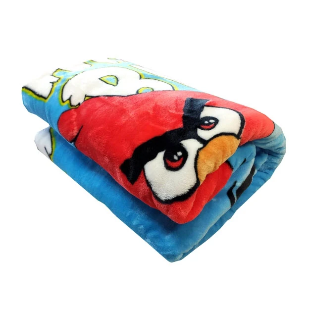 پتو یک نفره گلبافت مدل برتر طرح گنجشک سایز 220x160 سانتی‌متر