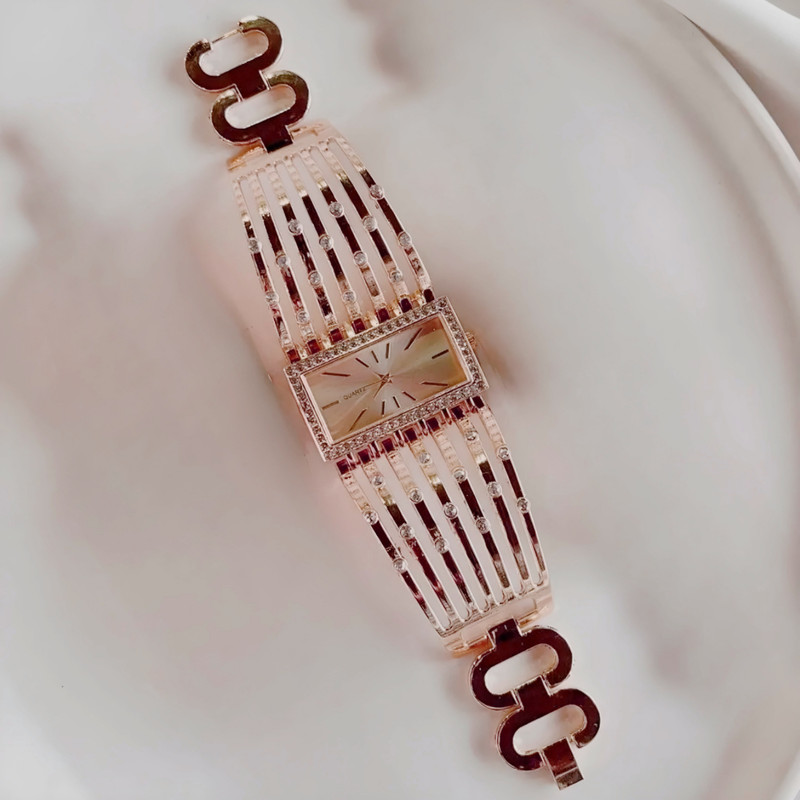 ساعت مچی عقربه ای زنانه مدل دستبندی کد 2