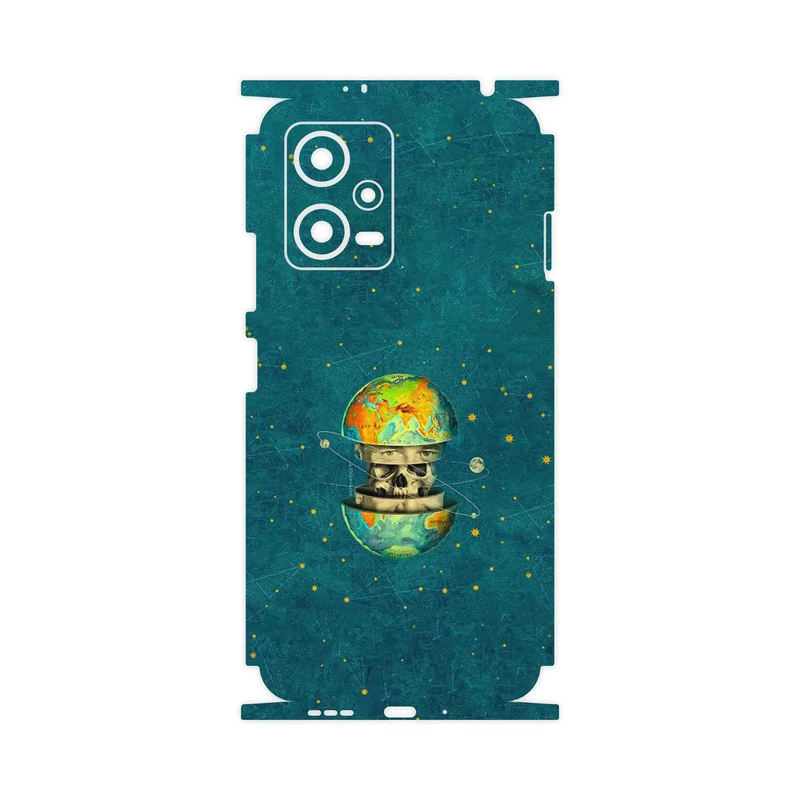 برچسب پوششی ماهوت مدل Collage of Earth Face-FullSkin مناسب برای گوشی موبایل شیائومی Redmi Note 12 5G