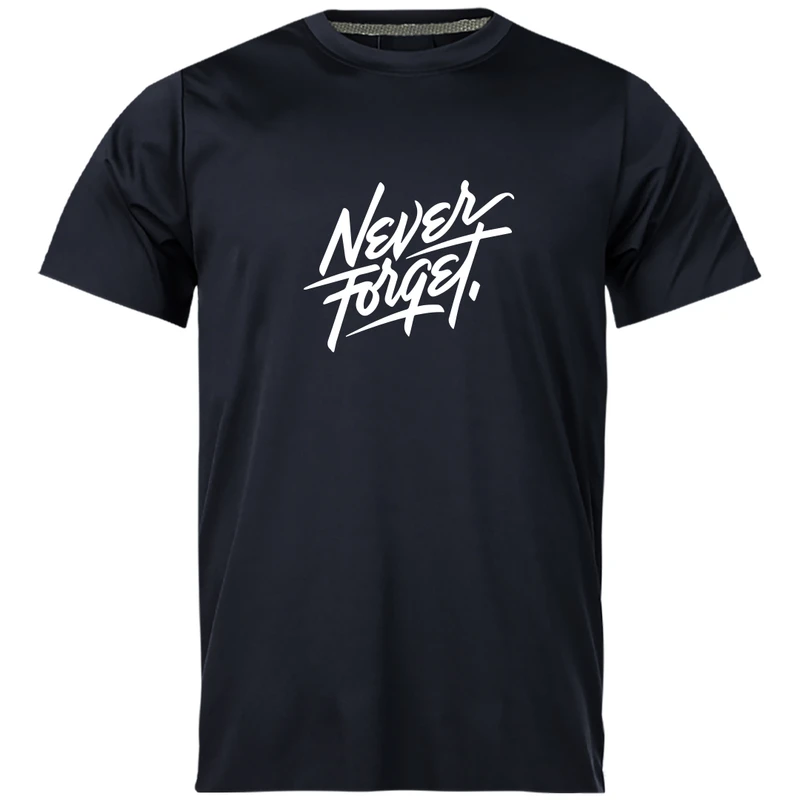 تی‌شرت آستین کوتاه مردانه مدل never forget 235