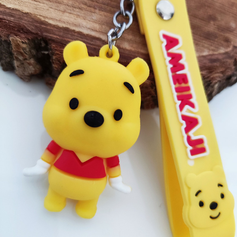 جاکلیدی مدل سیلیکونی طرح خرس پو کد DB21 جاکلیدی مدل سیلیکونی طرح خرس پو کد DB21