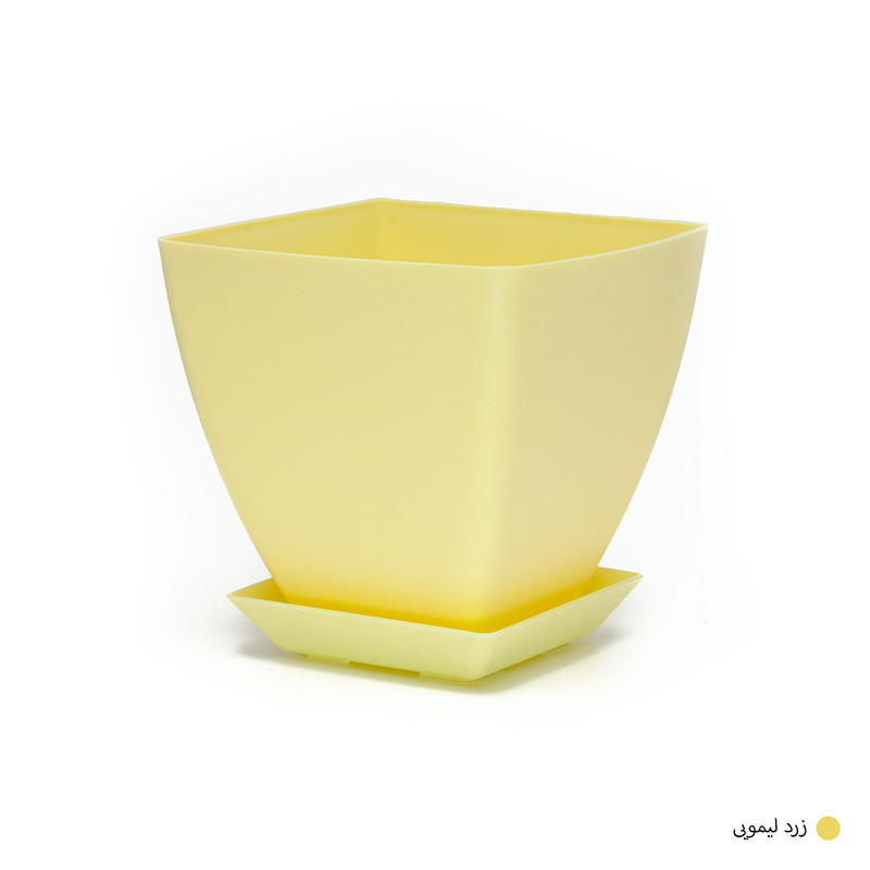 گلدان گل آذین مدل پلاستیکی مربع کد 020 گلدان گل آذین مدل پلاستیکی مربع کد 020