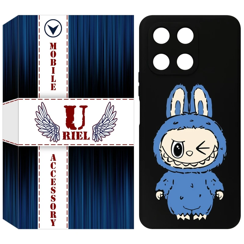 کاور یوریل مدل KSH کد 116 طرح عروسک لبوبو مناسب برای گوشی موبایل آنر X6A / X6A Plus