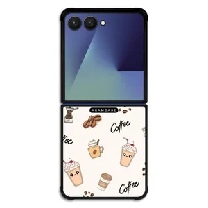 AKAM AMC-WSGZFLIP7-COFFEE-5 Cover For Samsung Galaxy Z Flip 7