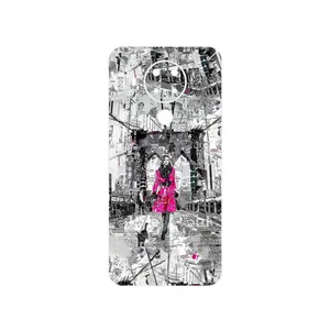 MAHOOT Collage of Catwalk Bridge Cover Sticker for Nokia 5.4