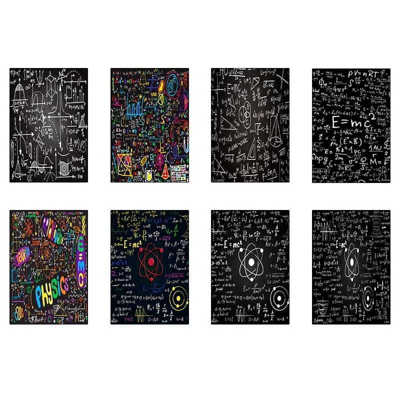 پوستر کارنيکا طرح فیزیک Physics کد 94034 مجموعه 8 عددی